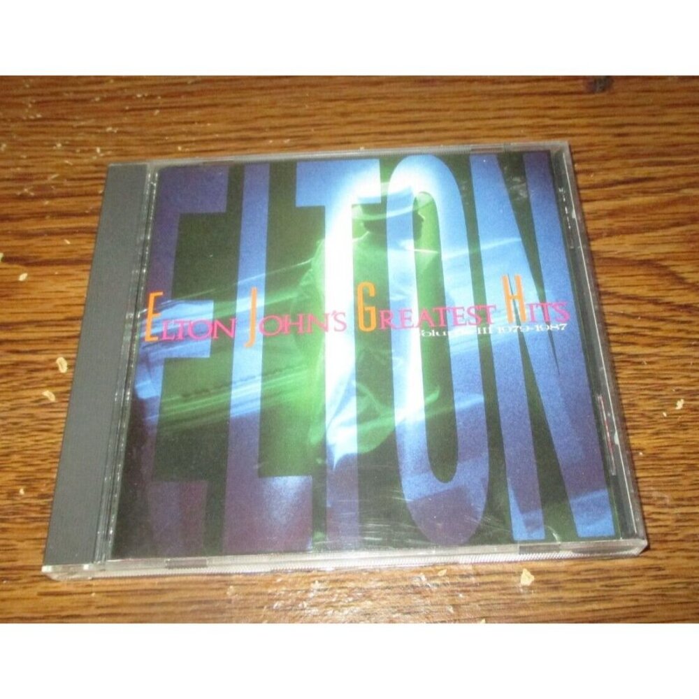 Elton John Greatest Hits Vol. III 1979 - 1987 (CD, 1987, Geffen. Records)